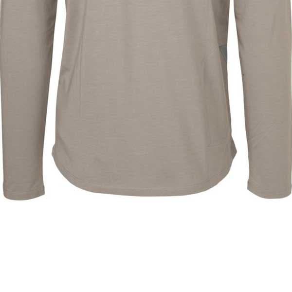 Agu Casual Performer Venture T-shirt Med Lange ærmer Beige M Mand