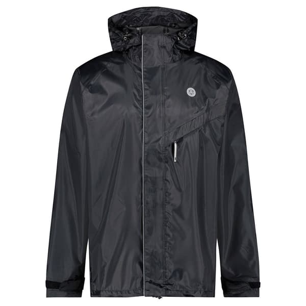 Agu Passat Basic Rain Essential Jakke Sort 2XS Mand