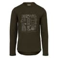 Miniatyrbillede 1 af 7: Agu Casual Performer Venture T-shirt Med Lange ærmer Grøn M Mand
