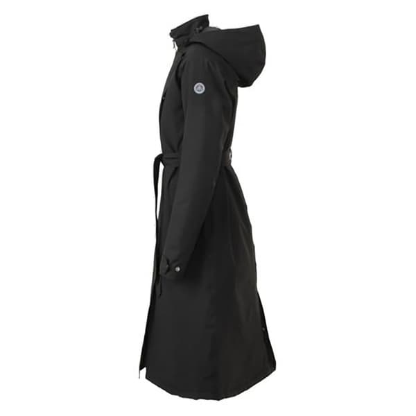 Agu Long Winter Trench Coat Jakke Sort XL Kvinde
