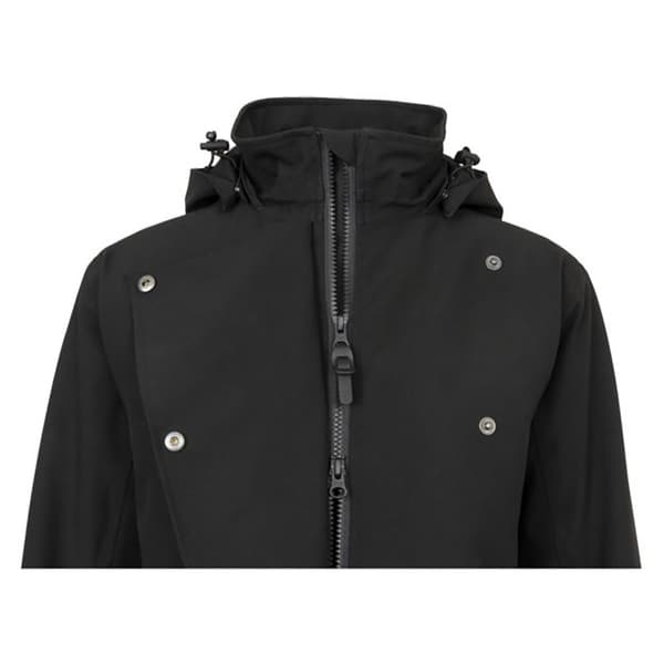 Agu Long Winter Trench Coat Jakke Sort XL Kvinde