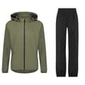 Miniatyrbillede 4 af 10: Agu Go Rain Essential Jakke- Og Buksesæt Grøn 2XL Mand