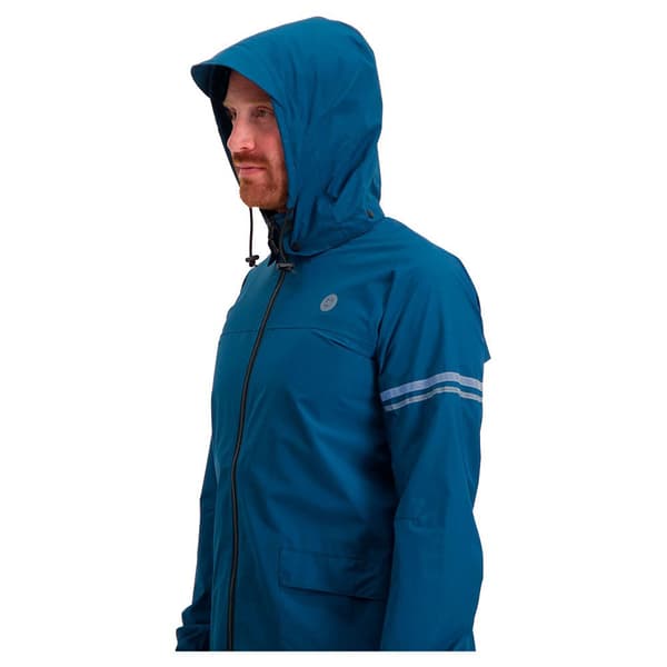 Agu Essential Rain Jakke Blå M Mand