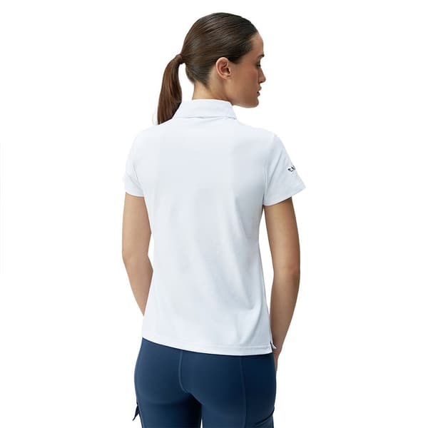 Born Living Yoga Movistar Kortärmad Polotröja Vit M Kvinna