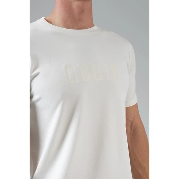 Gobik Rest T-shirt Med Korte ærmer Hvid XL Mand