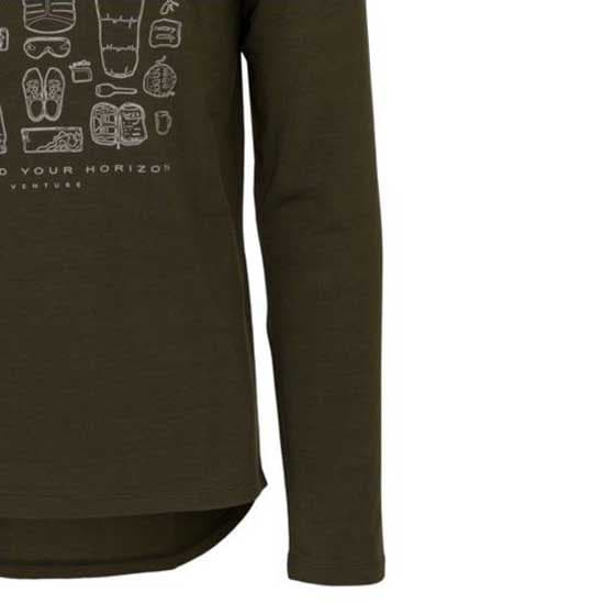 Agu Casual Performer Venture T-shirt Med Lange ærmer Grøn XL Mand