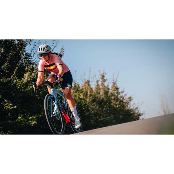 Bioracer Icon Official Belgian Cycling Kortærmet Trøje Rosa S Kvinde