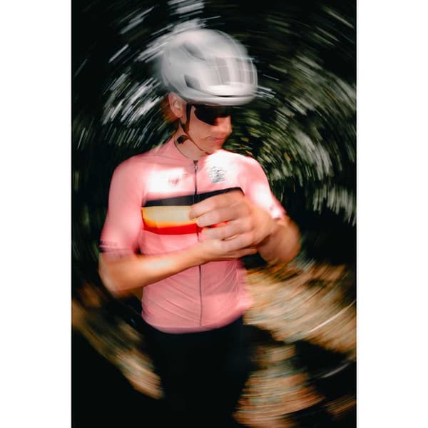 Bioracer Icon Official Belgian Cycling Kortærmet Trøje Rosa XL Mand