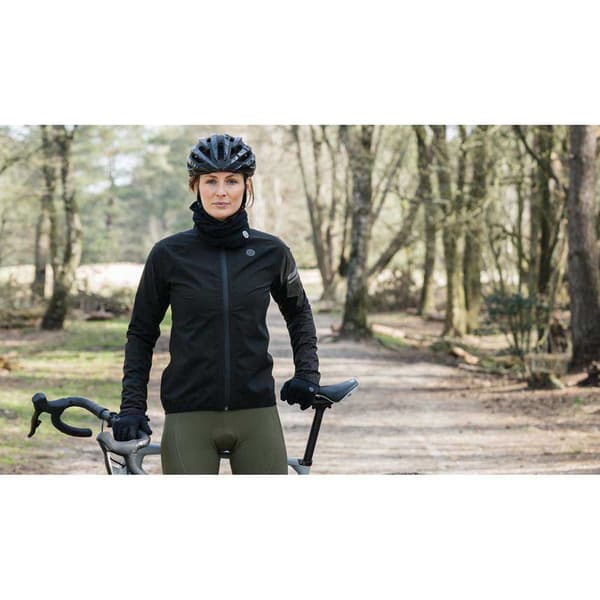 Agu Rain Essential Jacka Svart XL Kvinna