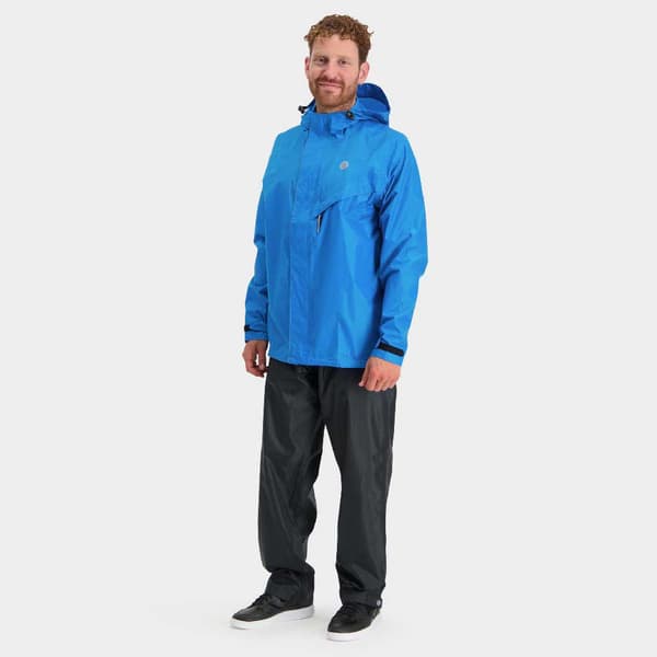 Agu Passat Basic Rain Essential Jakke Blå XL Mand