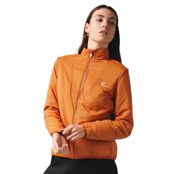 CafÉ Du Cycliste Raphaelle Jakke Orange M Kvinde