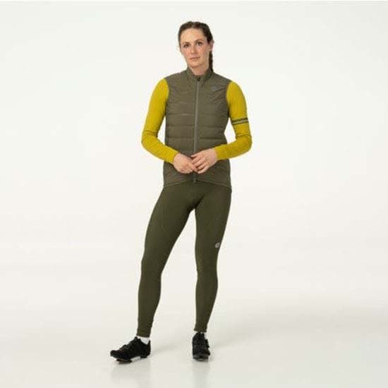 Agu Performance Padded Vest Grøn S Kvinde