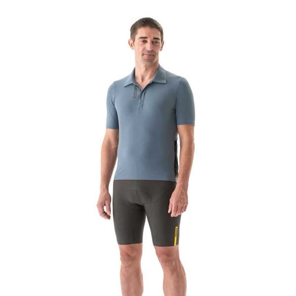 Mavic Allroad Kortærmet Polo Grå XL Mand
