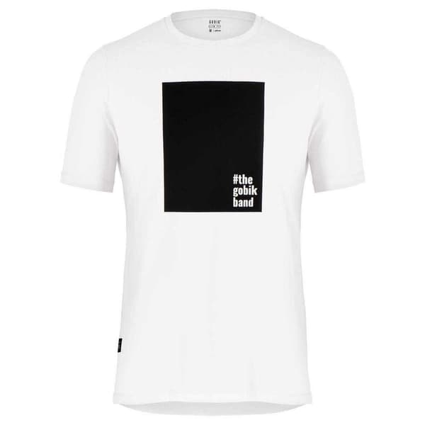 Gobik Band T-shirt Med Korte ærmer Hvid 2XL Mand