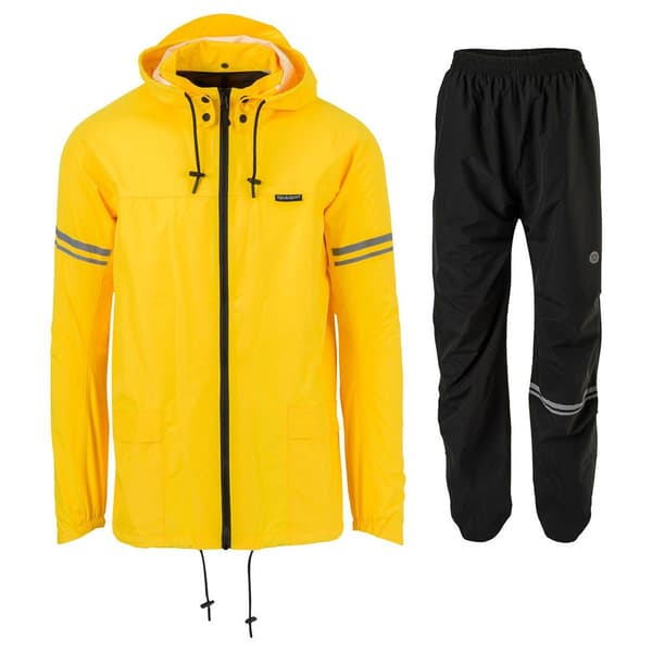 Agu Original Rain Essential Jacka Gul,Svart L Man