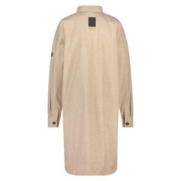 Agu Oversized Rain Skjorte Med Lange ærmer Grå 2XL Kvinde