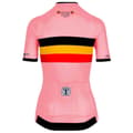Pikkukuva 2 / 5: Bioracer Icon Official Belgian Cycling Lyhythihainen Pyöräilypaita Pinkki L Nainen