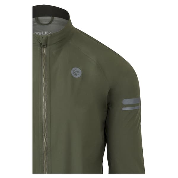 Agu Rain Essential Jacka Grönt S Man