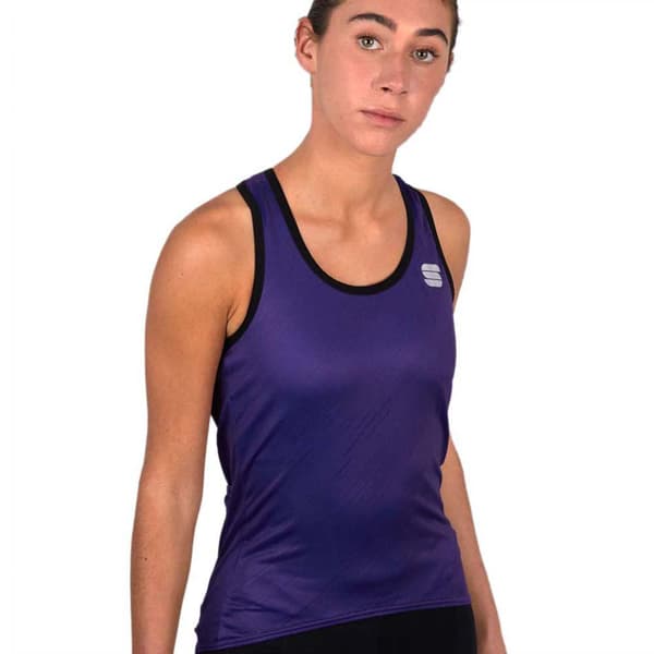 Sportful Flare ærmeløs T-shirt Blå S Kvinde