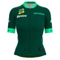 Miniatyrbillede 1 af 3: Santini Tour De France Femme Avec Zwift Best Sprinter Leader Kortærmet Trøje Grøn M Kvinde