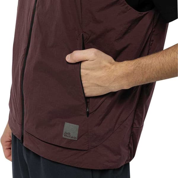 Jack Wolfskin Commute Ins Väst Brun S Man