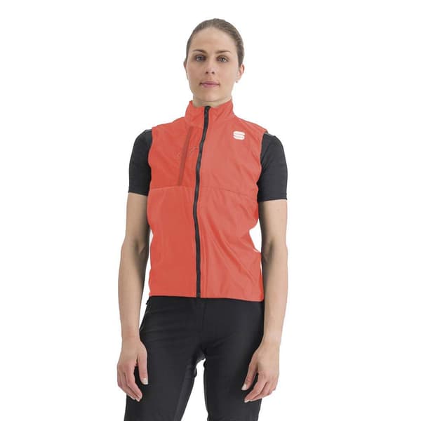 Sportful Supergiara Väst Orange S Kvinna