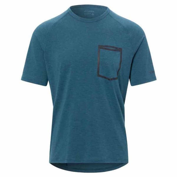 Giro Venture T-shirt Med Korte ærmer Blå L Mand