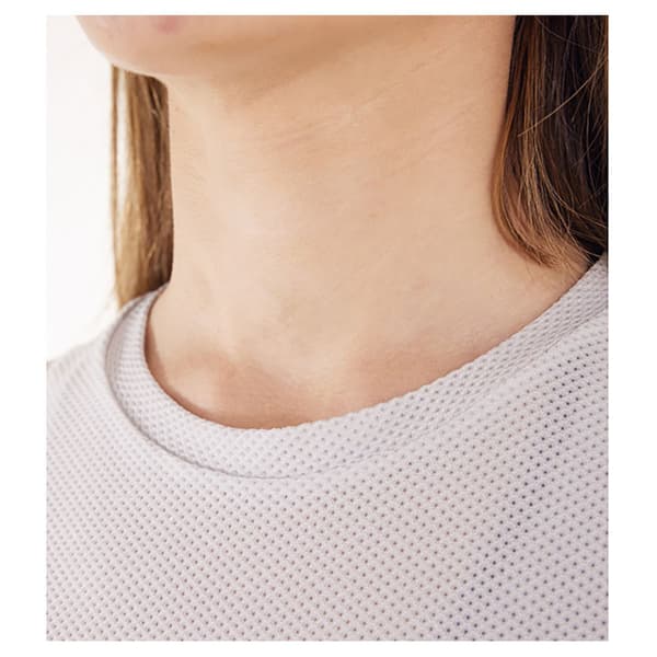 Santini Stone Slim Fit Tech T-paita Beige L Nainen