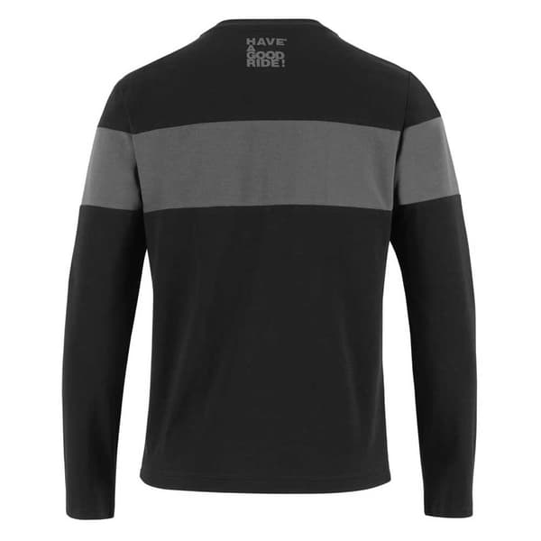 Assos Signature Evo T-shirt Med Lång ärm Svart S Man