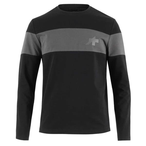 Assos Signature Evo T-shirt Med Lång ärm Svart S Man