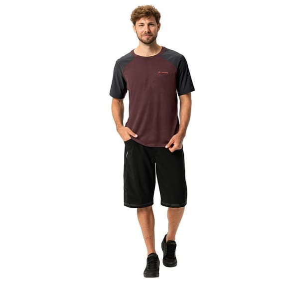 Vaude Bike Moab Pro T-shirt Med Korte ærmer Rød S Mand