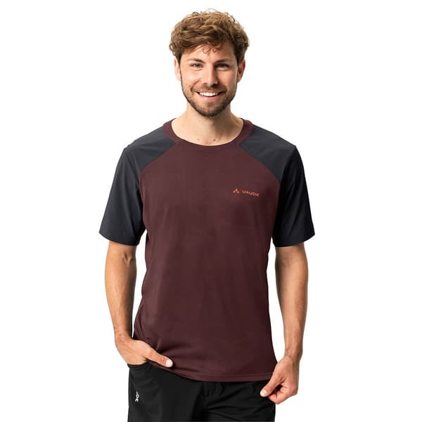 Vaude Bike Moab Pro T-shirt Med Korte ærmer Rød S Mand