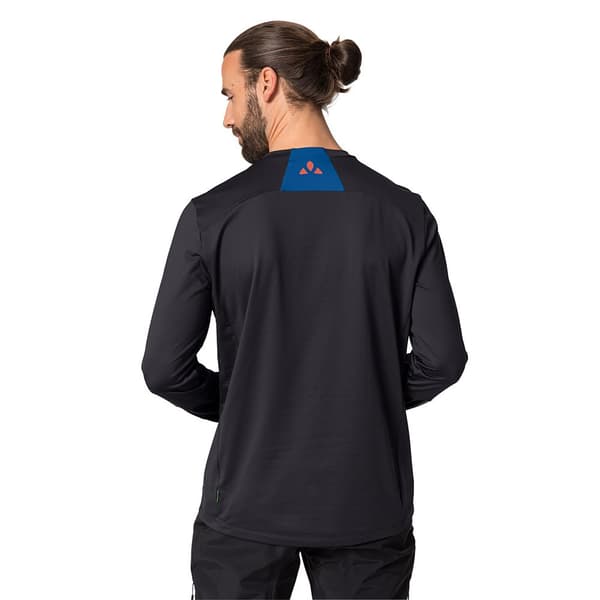 Vaude Bike Qimsa T-shirt Med Lange ærmer Sort L Mand