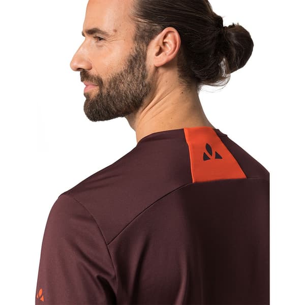 Vaude Bike Qimsa Pitkähihainen T-paita Violetti S Mies