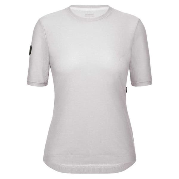 Santini Stone Slim Fit Tech T-shirt Beige M Kvinna
