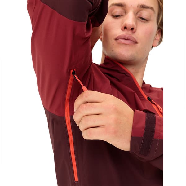 Vaude Bike Moab Jacka Röd S Man