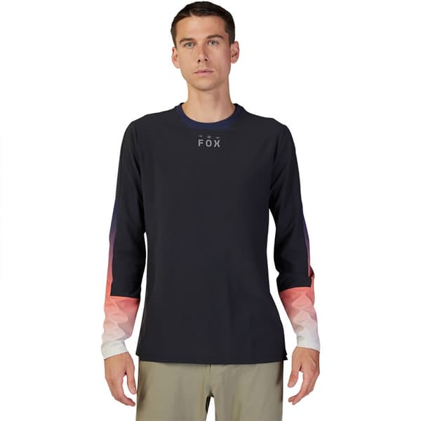 Fox Racing Defend Thermal Lunar Pitkähihainen T-paita Musta XL Mies