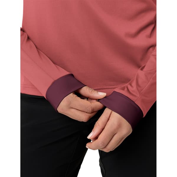 Vaude Bike Qimsa Ii T-shirt Med Lange ærmer Rosa 38 Kvinde