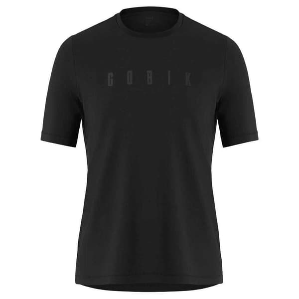 Gobik Logo T-shirt Med Korta ärmar Svart L Kvinna