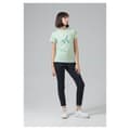 Miniatyrbillede 3 af 5: Gobik Rest T-shirt Med Korte ærmer Grøn XS Kvinde