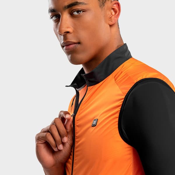 Siroko V1 Season Vest Orange M Mand