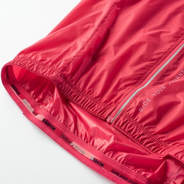 Radvik Papa Waterproof Lds Jakke Rød XS Kvinde