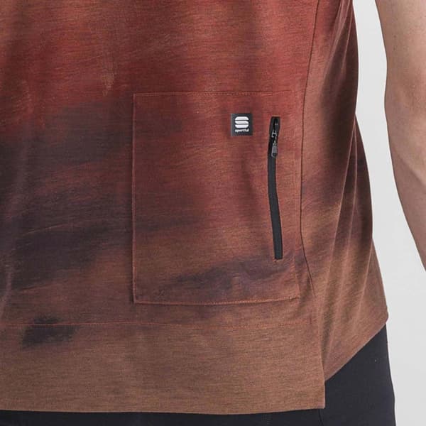 Sportful Flow Giara Lyhythihainen T-paita Punainen 2XL Mies