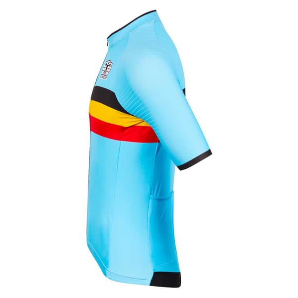 Bioracer Belgium Icon Classic Kortærmet Trøje Flerfarvet SL Mand