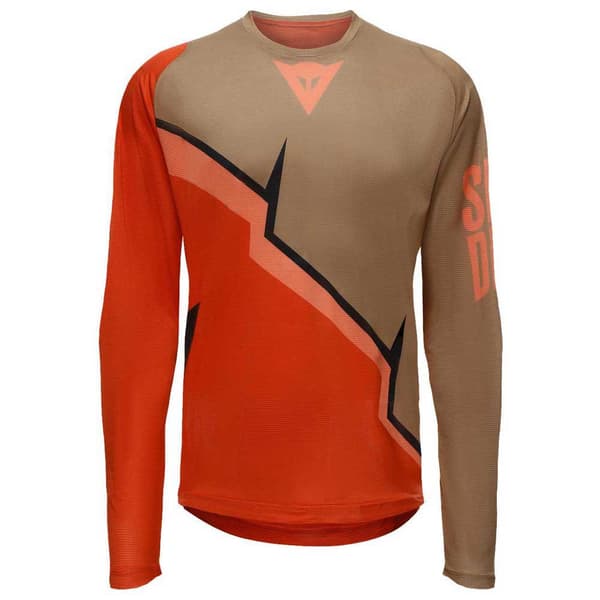 Dainese Bike Aer T-shirt Med Lange ærmer Orange S Mand