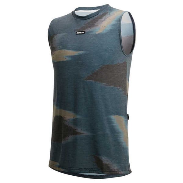 Santini Watt Indoor Tech T-shirt Med Korte ærmer Grøn S Mand