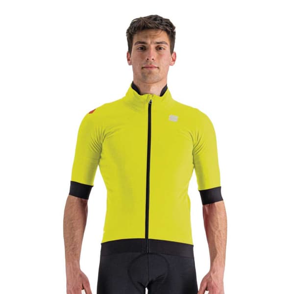 Sportful Fiandre Pro Kortærmet Jakke Gul S Mand