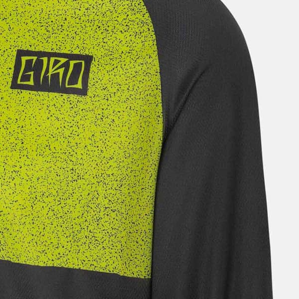 Giro Ls Roust Ano T-shirt Grönt,Svart M Man