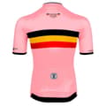 Pikkukuva 2 / 3: Bioracer Icon Official Belgian Cycling Lyhythihainen Pyöräilypaita Pinkki 122-134
