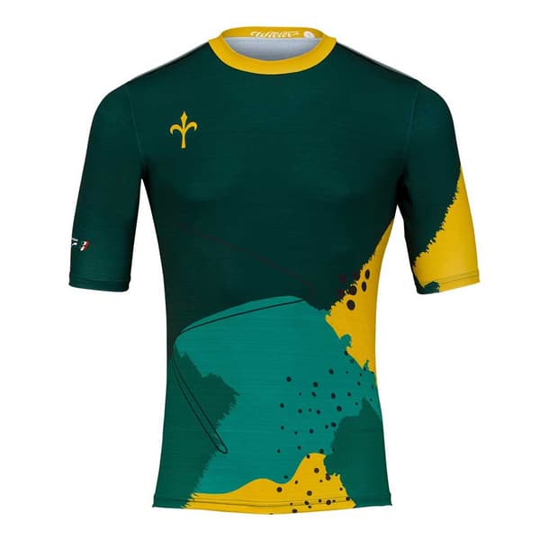 Wilier Azimut T-shirt Med Korte ærmer Grøn 2XL Mand